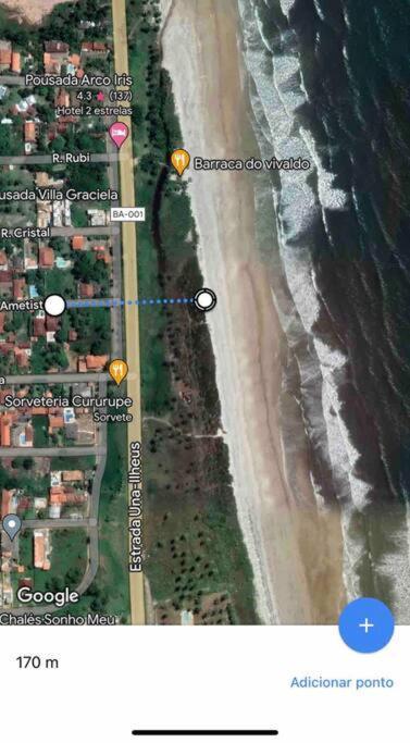 Casa A 170M Da Praia Com Vista Para O Mar Ilheus Bagian luar foto